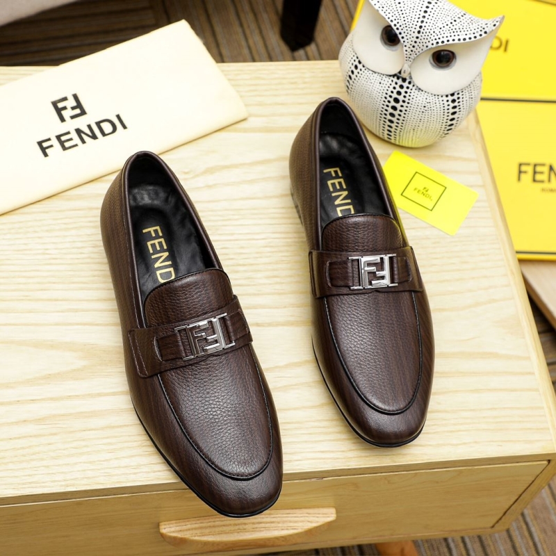F**di leather shoes